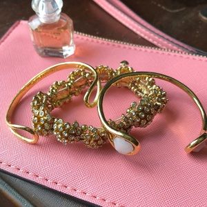 3 Ann Taylor bangle bracelets